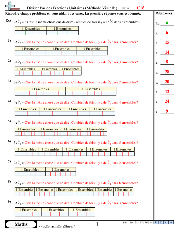  - diviser-par-des-fractions-unitaires-visual worksheet